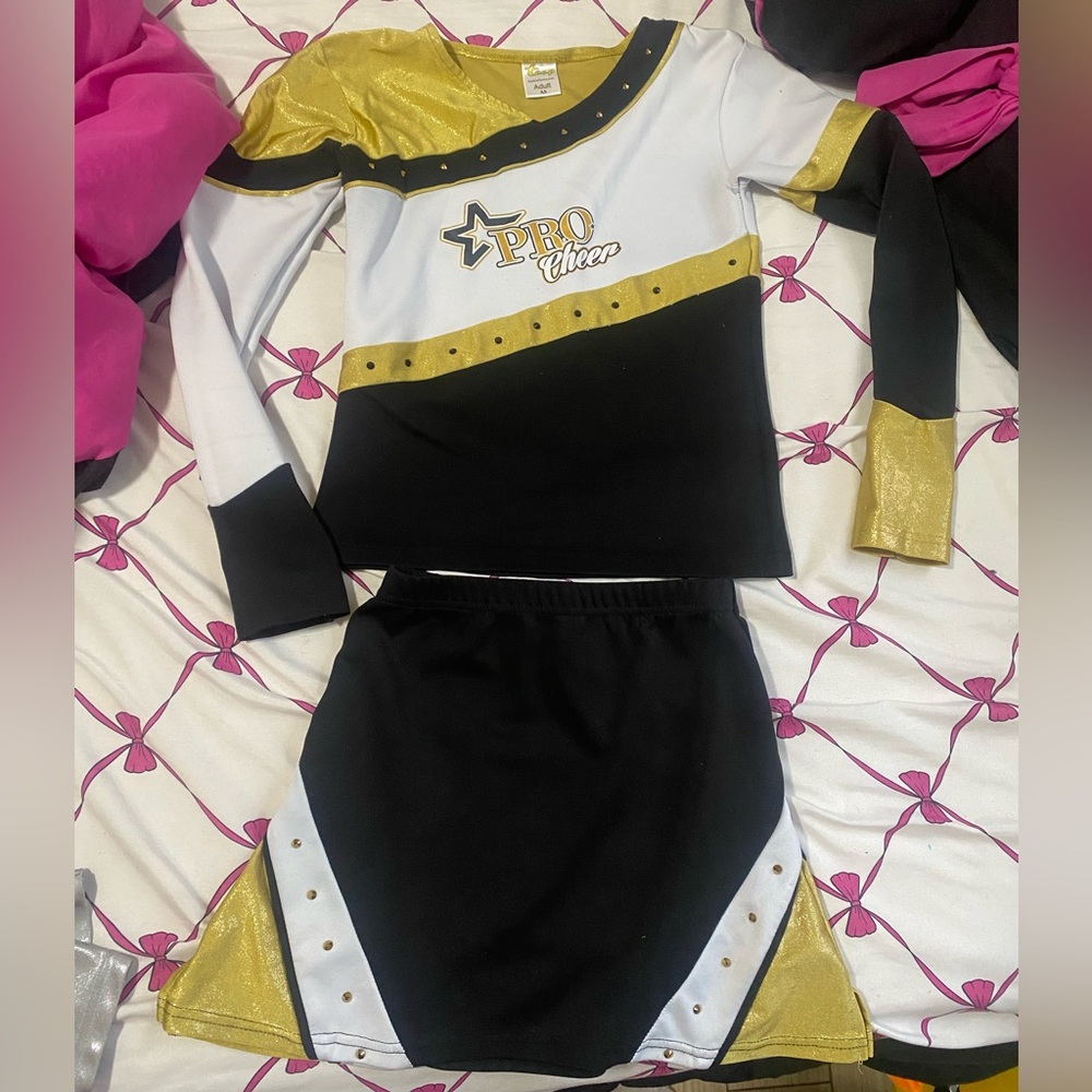 Kids Costume in Black, White, and Gold